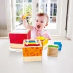 Music Set For Kids, Hape Multi Musical Block Set, With 5 Musical Instruments. 18 months +