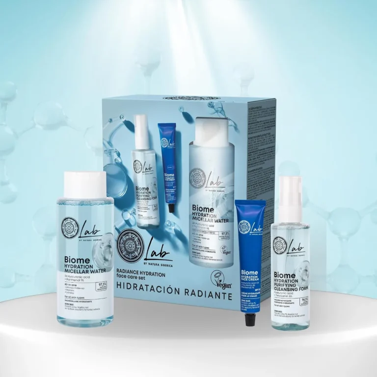 Natura Siberica Lab By Ns Biome Hydration And Glow Face Care Set With Hydration