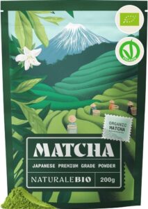 Naturalebio Organic Premium Grade Japanese Matcha Powder L Theanine