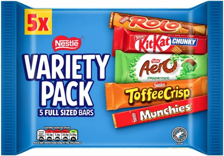 Nestle Variety Milk Chocolate Bar Multipack 218g