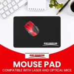 New Horrizon Gaming Mouse Pad, Mouse Mat Black, 290x210x5mm
