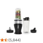 Ninja 700W Slim Blender & Smoothie Maker, Silver/Black QB3001UKS