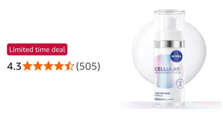 Nivea Cellular Epigenetics Age Rewind Face Serum With Epicelline 30 Ml