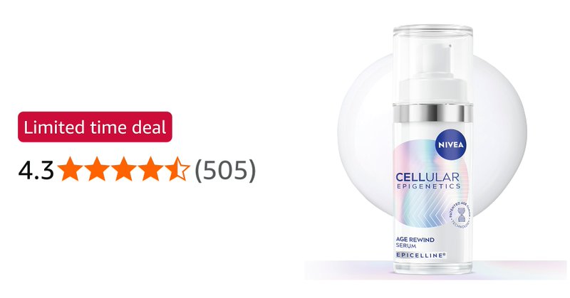 Nivea Cellular Epigenetics Age Rewind Face Serum With Epicelline 30 Ml