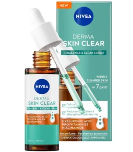 Nivea Derma Skin Clear Rebalance And Clear Serum 30 Ml