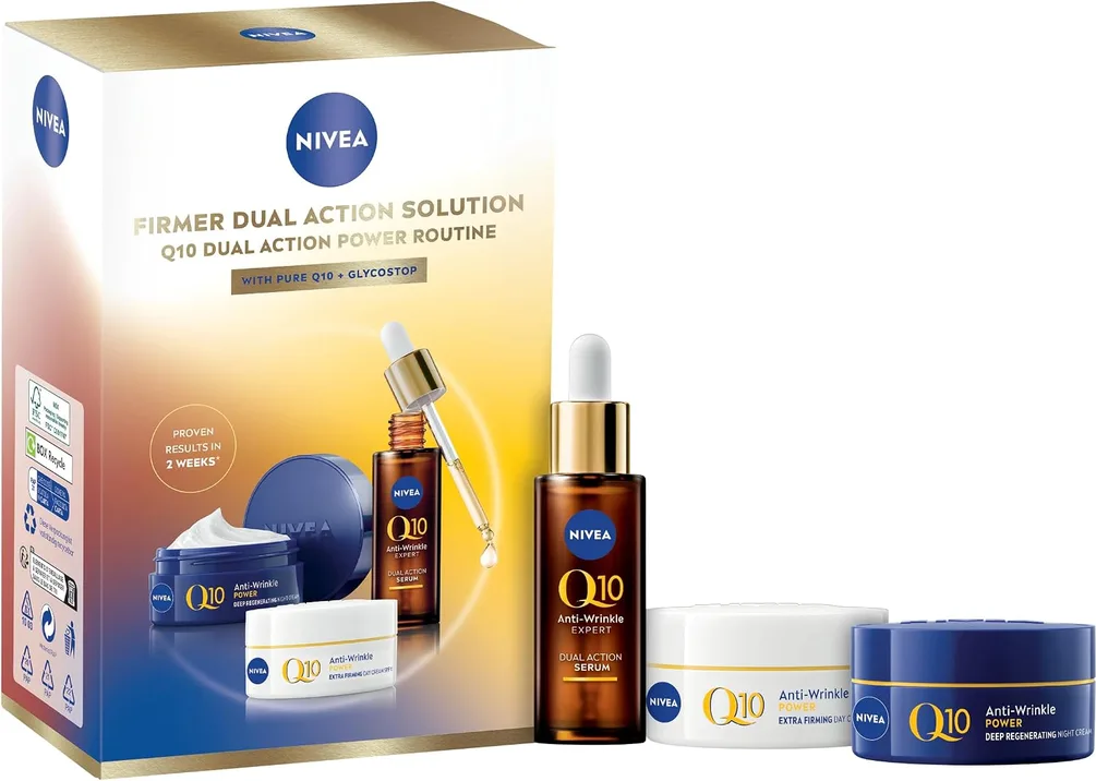Nivea Firmer Dual Action Solution Gift Pack 3 Piece Collection