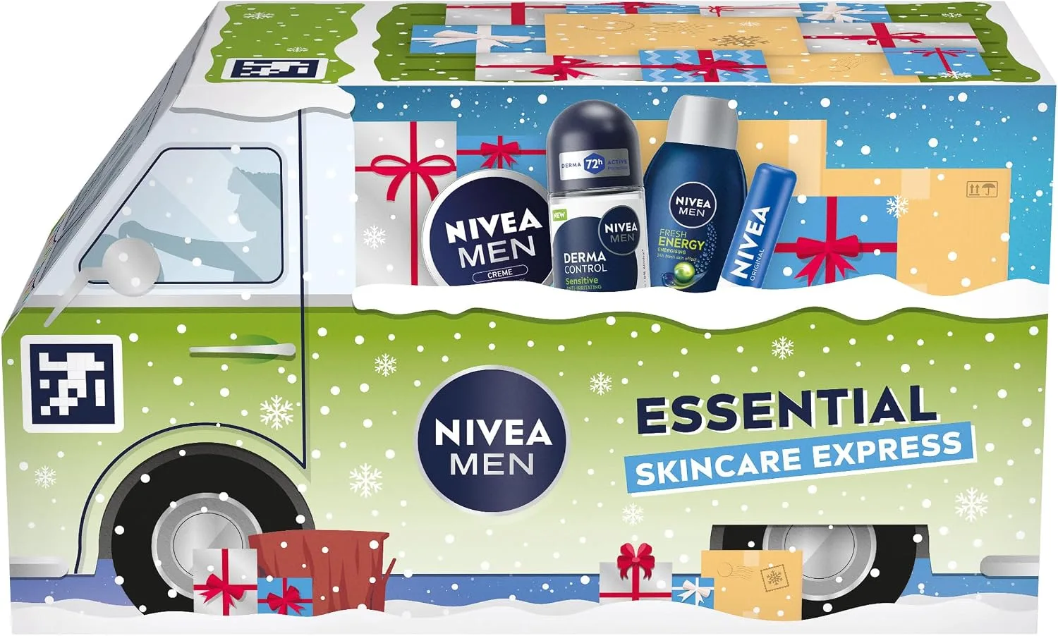 Nivea Men Essential Skincare Express Skincare Gift Set 4 Piece Collection