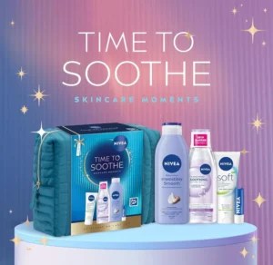 Nivea Time To Soothe Beauty Gift Set 5 Piece Collection