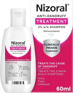 Nizoral Anti Dandruff Treatment Shampoo With Ketoconazole 1 X 60ml