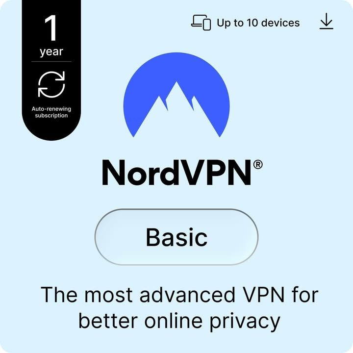 Nordvpn Basic 10 Devices 1 Year Most Advanced Vpn Amazon Subscription