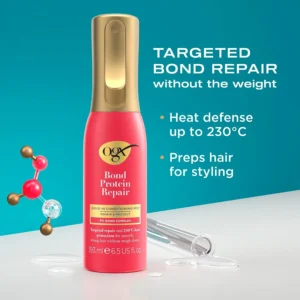 Ogx Bond Protein Repair Conditioning Mist 230 C Heat Protect Targeted To Repair