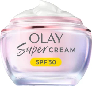 Olay Super Cream Face Moisturiser For Glass Skin Spf30 50ml
