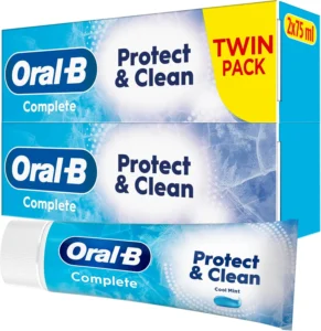 Oral B Complete Protect And Clean Toothpaste With Antibacterial Zinc And Long La