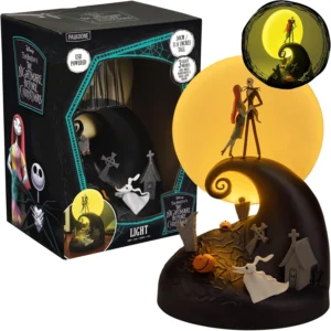 Paladone Nightmare Before Christmas Diorama Light 30cm Led Spiral Hill Lamp With
