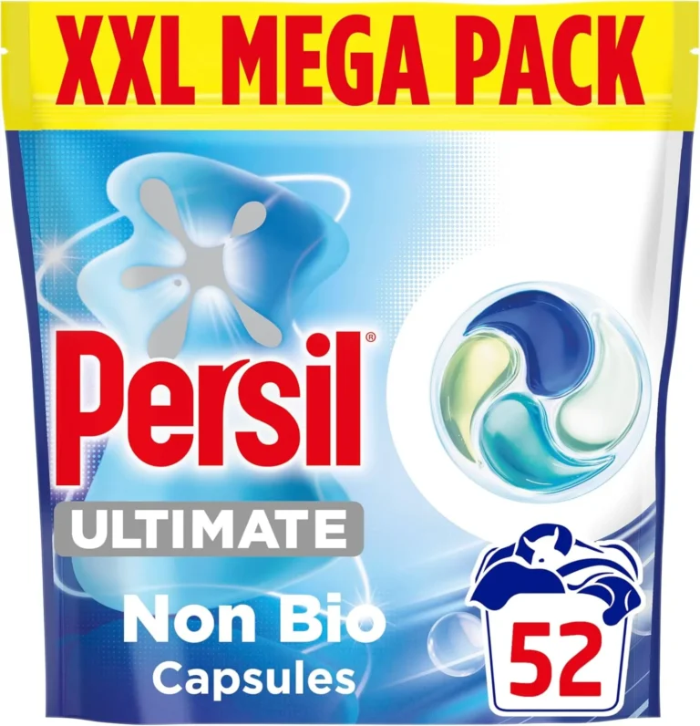 Persil Ultimate Ultra Stain Non Bio Laundry Detergent Capsules 52 Washes