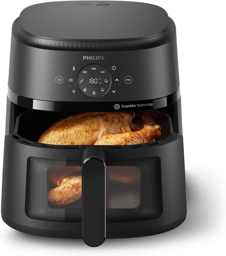 Philips Air Fryer 2000 Series Single Basket 6 2l With Viewing Window