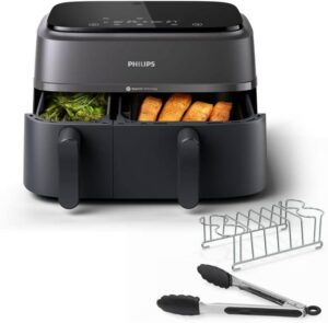Philips Air Fryer 3000 Series Dual Basket 9l Breakfast Kit Included