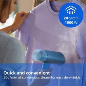 Philips Handheld Garment Steamer 3000 Series 20 G Min Great For Travel