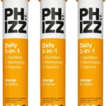 Phizz Electrolytes, Multivitamin & Hydration Tablets - 60 Effervescent Rehydration Electrolyte Tablets - 18 Vitamins & Minerals, Vitamin C, Vegan, Vegetarian & Low Calorie