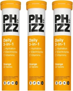 Phizz Electrolytes Multivitamin And Hydration Tablets 60 Effervescent Rehydratio
