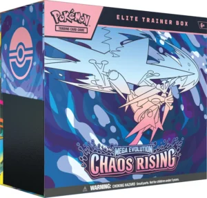 Pokemon Tcg Mega Evolution Chaos Rising Elite Trainer Box 1 Full Art Promo Card