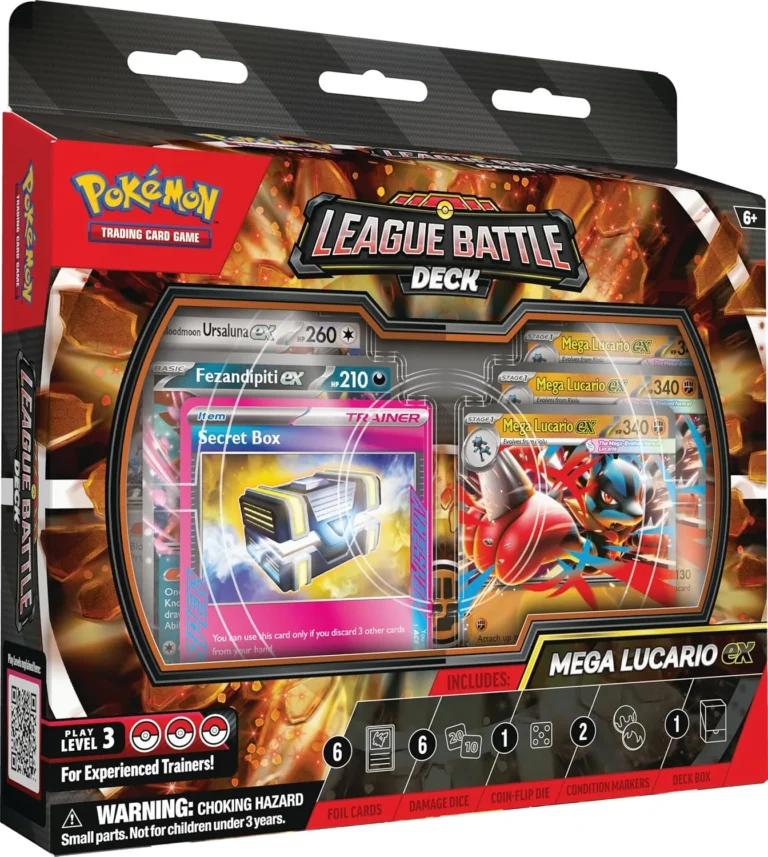 Pokemon Tcg Mega Lucario Ex League Battle Deck 1 Ready To Play 60 Card Deck Incl