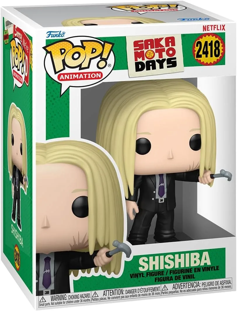 Pop Funko Animation Sakamoto Days Shishiba