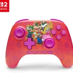 PowerA Advantage Wireless Controller for Nintendo Switch 2 - Mario Friends, Officially Licensed, Hall Effects, Mappable Buttons, Pro Controller, C Button, Motion Controls