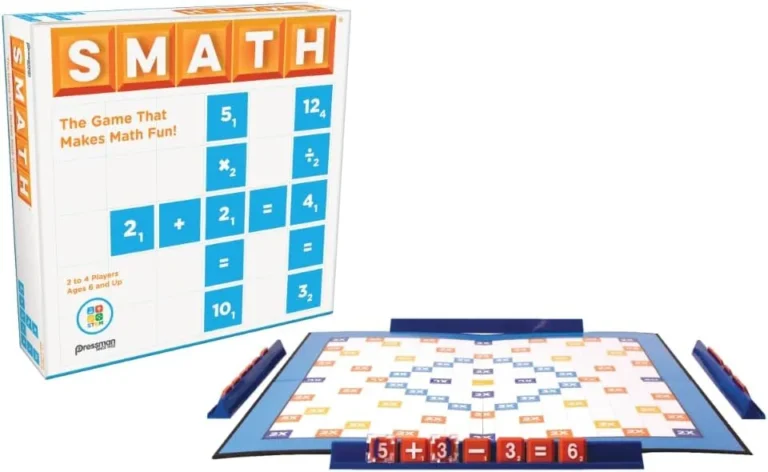 Pressman Smath The Game That Makes Maths Fun Educational Board Games For Kids Fo