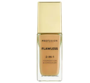Profusion Cosmetics Flawless 2 In 1 Foundation And Concealer Full Coverage