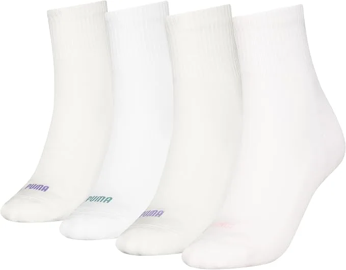 Puma Women S Heart Logo Socks Pack Of 4