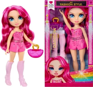 Rainbow High My Fashion Style Doll Stella Fuchsia 28 Cm Fashion Doll With Outfit