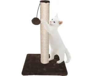 Ram Large Cat Scratching Post Cat Tree Post Tree 40cm Brown