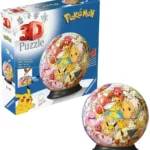 Ravensburger 3D Puzzle Ball - Pokémon - Ages 6+, 72 Pieces