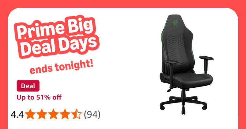 Razer Iskur V2 X Newgen Ergonomic Gaming Chair With Breathable Comfort Gen 2 Epu