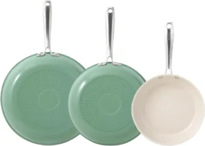 Redchef Non Stick Ceramic Frying Pan Set 20 24 28cm Skillet Set