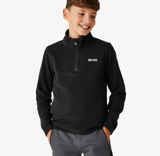 Regatta Kids Hot Shot Ii Lightweight 1 2 Zip Fleece