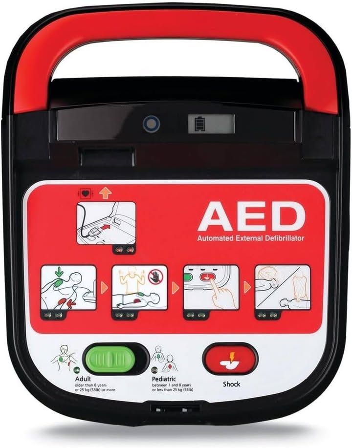 Reliance Medical Mediana A15 Hearton Aed Unit Adult Paediatric Mode Switch Defib