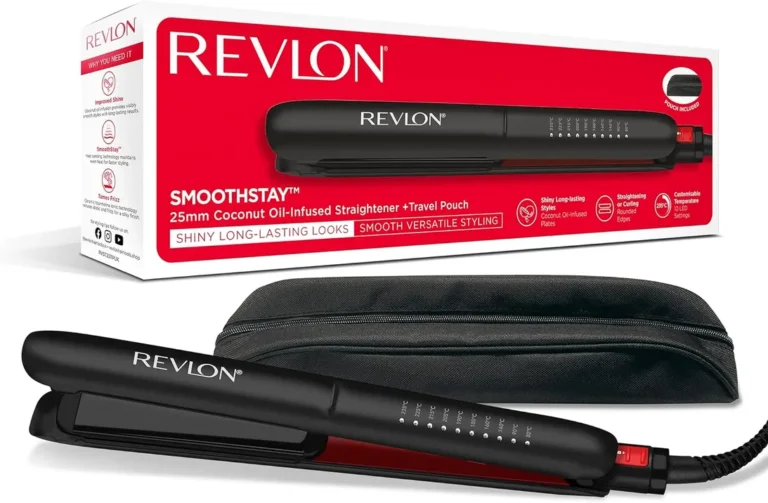 Revlon Smoothstay Coconut Oil Infused Hair Straightener Rvst2211p