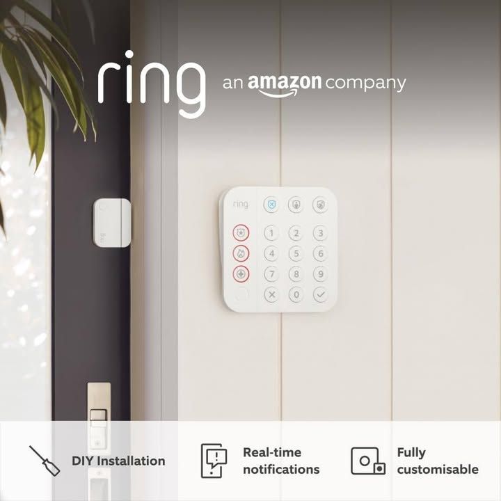 Ring Alarm Pack M By Amazon Smart Home Alarm Security System With Optional Assis