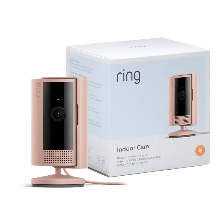 Ring Indoor Camera 2nd Gen Plug In Pet Security Camera 1080p Hd Two Way Talk Wif