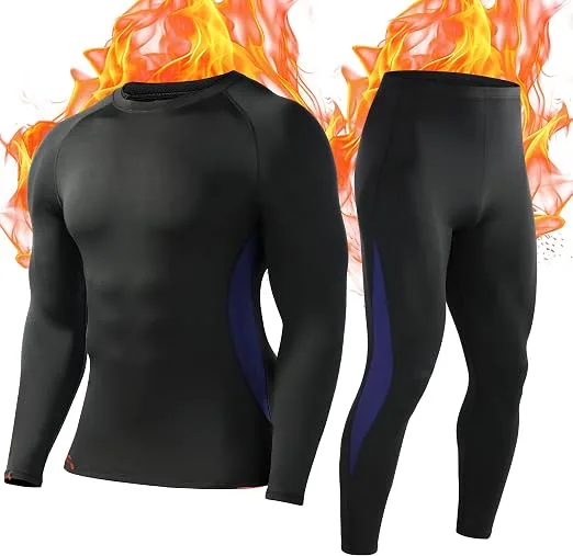 Roadbox Men S Thermal Underwear Set Fleece Base Layer