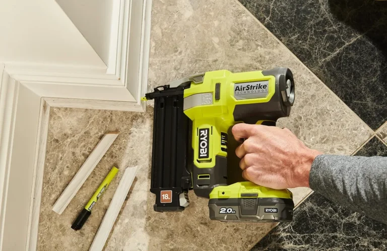 Ryobi 18v One 18 Gauge Nailer Battery And Charger Excluded