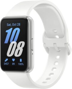 Samsung Galaxy Fit3 Smart Watch Fitness Tracker Health Monitoring Silver 3 Year