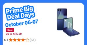 Samsung Galaxy Z Flip7 Ai Phone Thin And Light Foldable Design Large Cover Scree