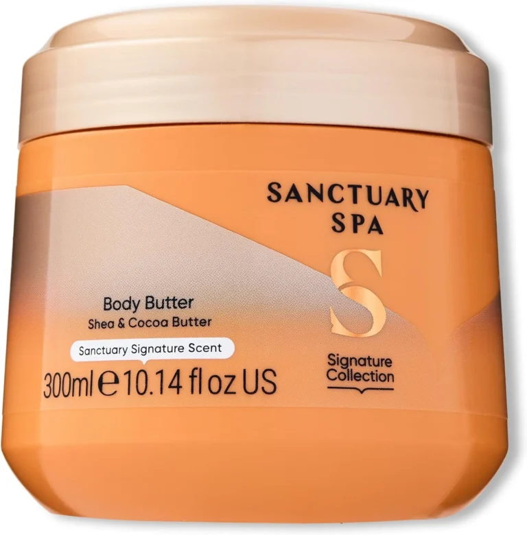 Sanctuary Spa Body Butter Women No Mineral Oil Cruelty Free And Vegan Cocoa Butt