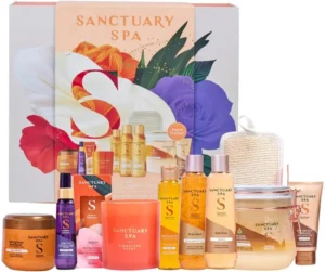Sanctuary Spa Total Spa Collection Gift Set For Women 10 Piece Bath And Body Gif