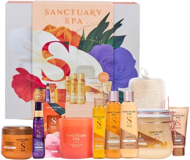 Sanctuary Spa Total Spa Collection Gift Set For Women 10 Piece Bath And Body Gif