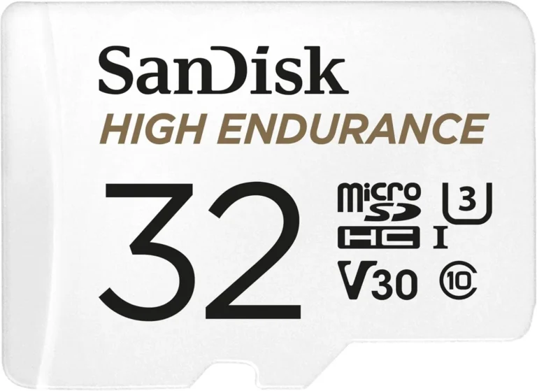 Sandisk High Endurance Video Monitoring For Dashcams And Home Monitoring 32 Gb M