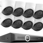SANNCE 8CH POE CCTV Security Camera System, 6MP POE CCTV NVR & 3MP IP Cams